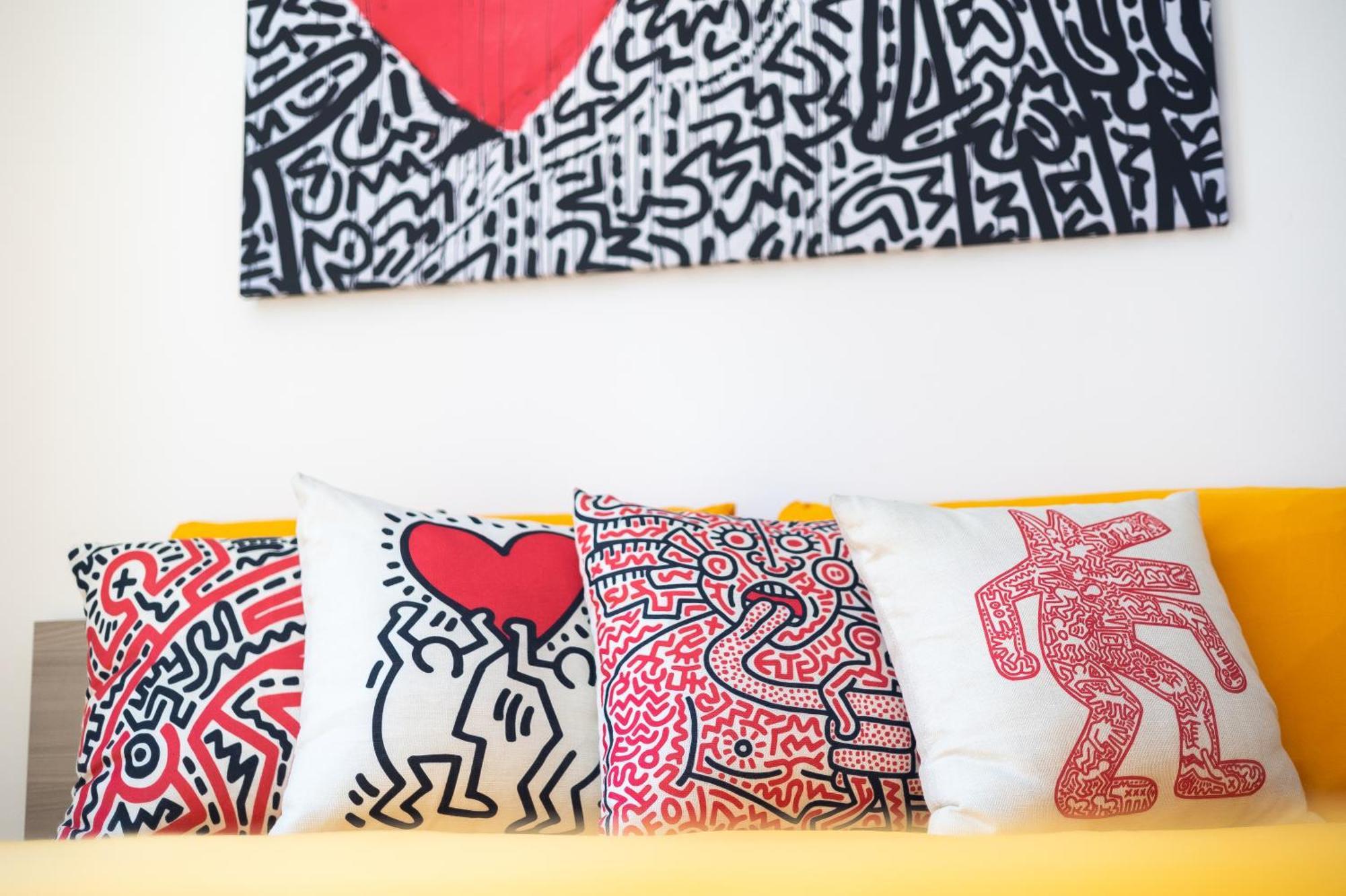 The Keith Haring - Private Bedroom Pensión Milán
